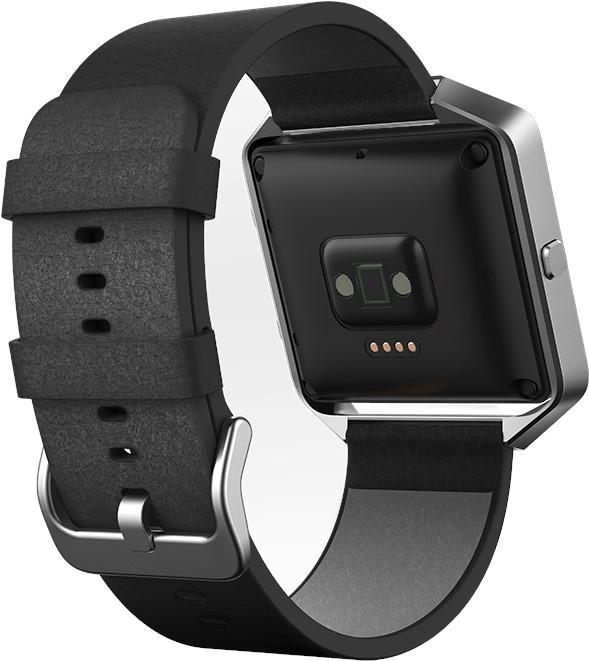 Produktbild Fitbit Blaze Lederarmband mit Rahmen (Echtleder, Blaze)