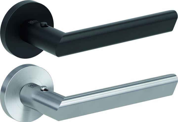 Produktbild Griffwerk Türdrücker-Garnitur mit Besetztanzeige TRI 134 SMART2LOCK 2. (Türgriff)