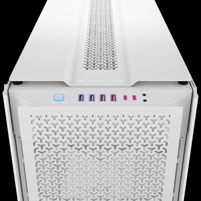 Image du produit Corsair Affaire iCUE 9000D RGB Airflow Tower TG white (E-ATX, ATX, SSI EEB, mATX)