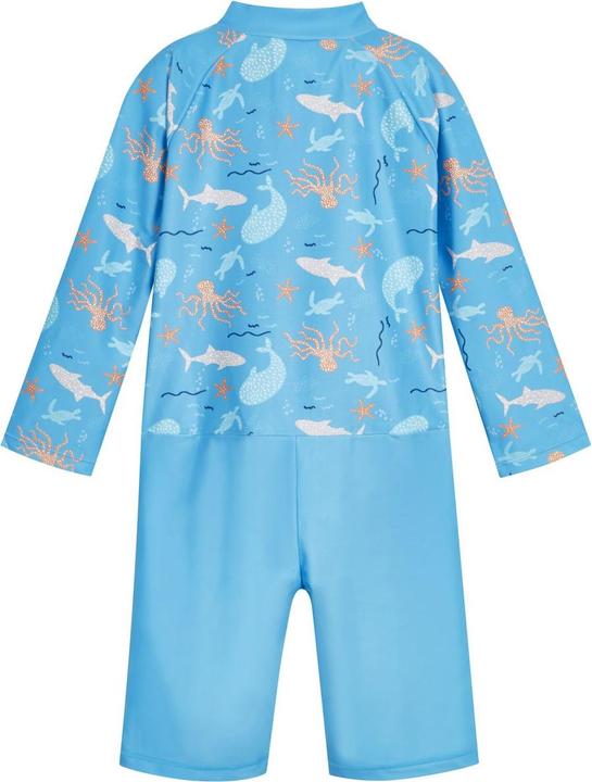 Actual product image Playshoes Kid's UV protection one-piece L/S marine animals (68)