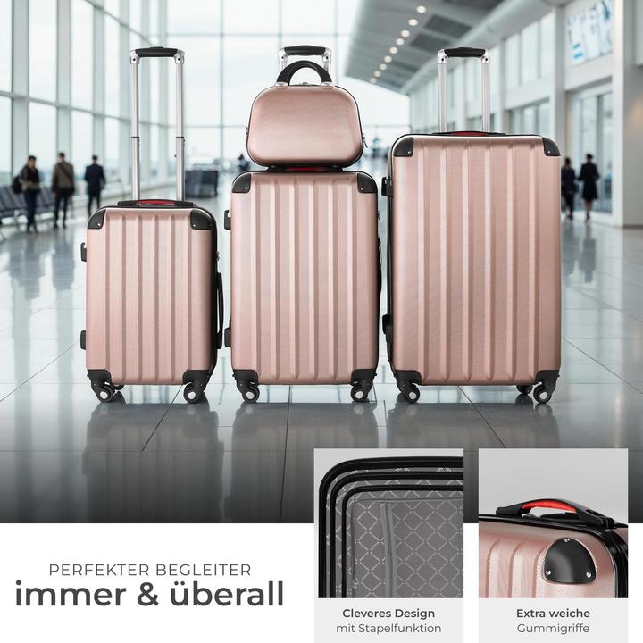Produktbild tectake Hartschalenkoffer (90 l, M (50 - 90l))