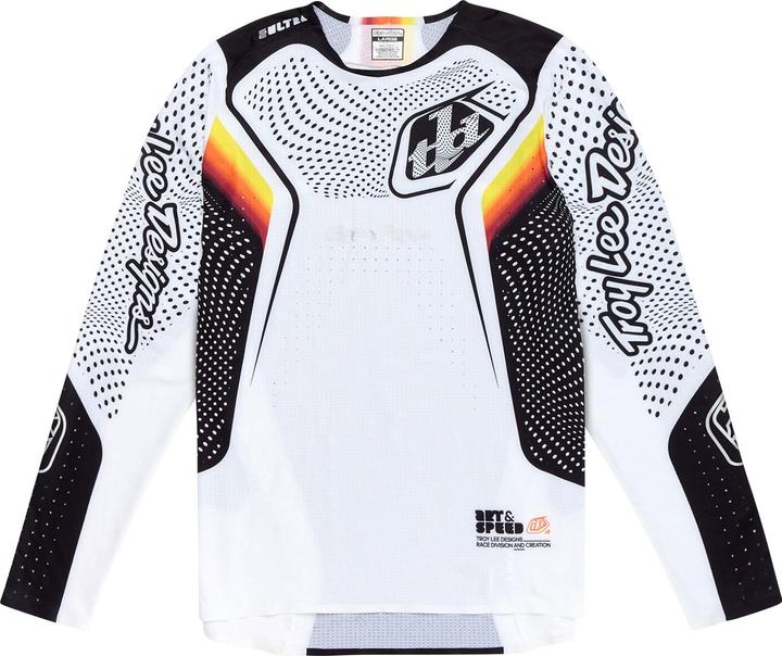 Actual product image Troy Lee Designs SE Ultra Jersey, Optic, white, S (S)