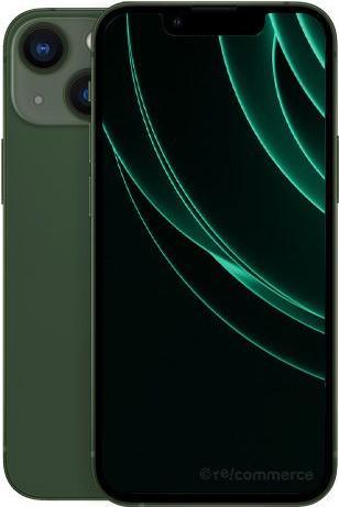 Re!commerce iPhone 13 (128 Go, Vert, Green, 6.10", 12 Mpx, SIM + eSIM, B / Très bon)
