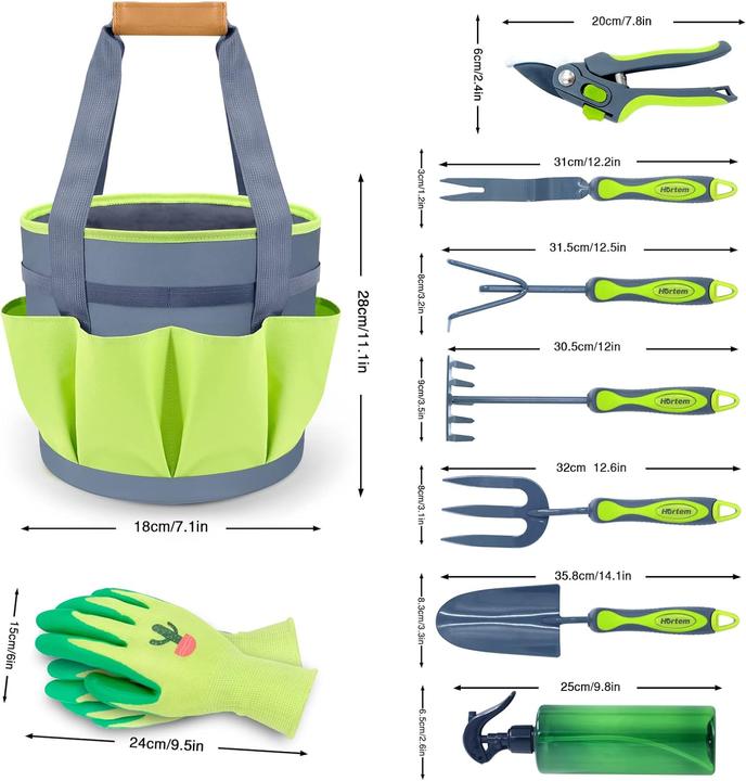 Actual product image Hortem Garden tool set