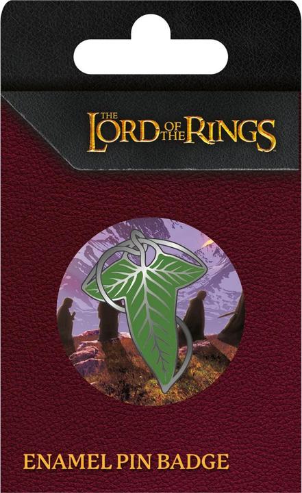 Lord of the rings Abzeichen The Leaves Of Lorien Emaille
