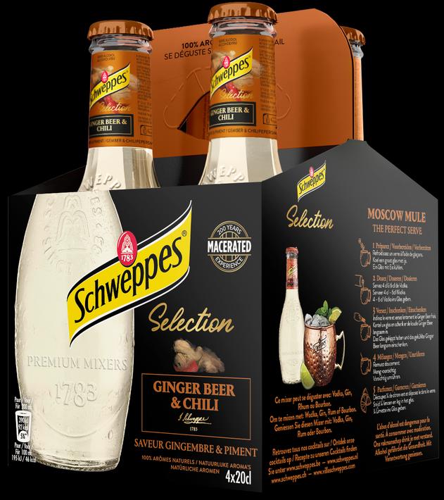 Produktbild Schweppes Ginger Chili (4 x 20 cl)