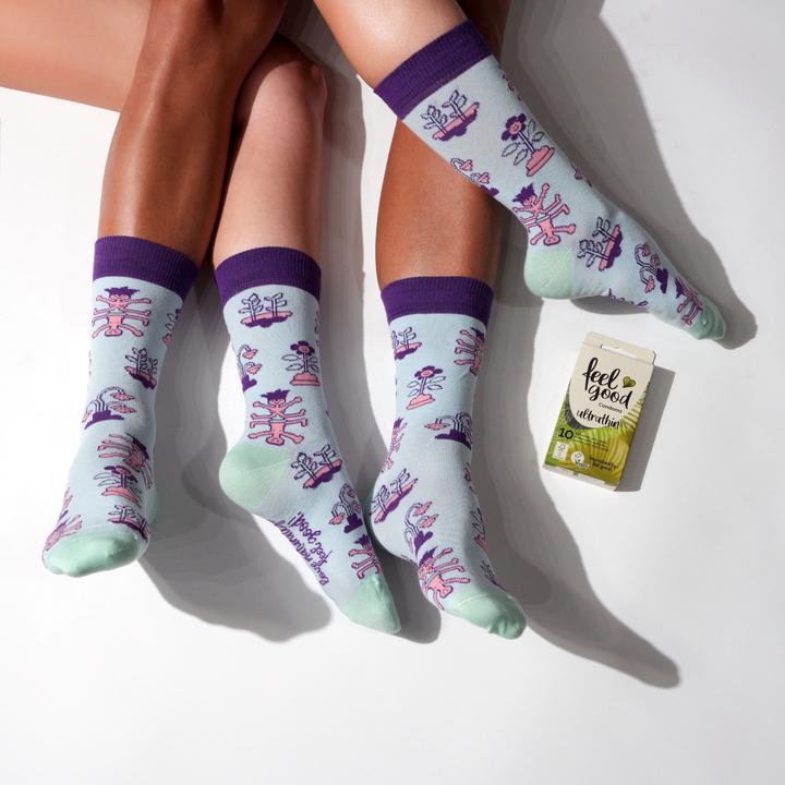Image du produit Feelgood Condoms Ultrathin + Socks Gr. 36 - 40 (10 pcs)