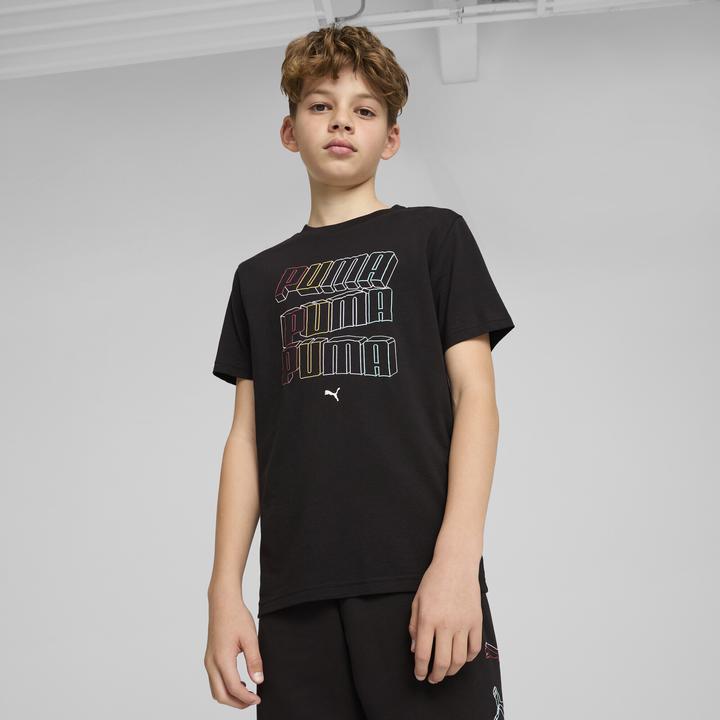 Produktbild Puma Ess Logo Lab Hog Tee B (128)
