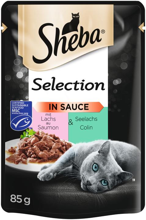 Sheba Duo Lachs & Seelachs (24 Stk., 2040 g)