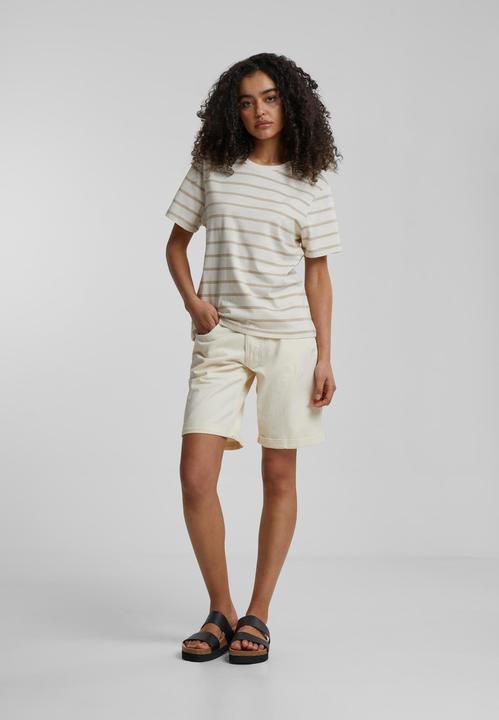 Actual product image Urban Classics Ladies Striped Boxy Tee - 137791 (4XL)