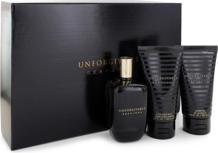 Image du produit Sean John Unforgivable by Gift Set -- 4.2 oz Eau de Toilette Spray + 3.4 oz Gel Douche + 3.4 oz A... (Set parfum)
