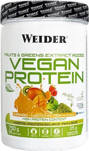 Weider Vegan Protein (750g Dose) (Mango-Matcha Tea, 1 Stk., 750 g)