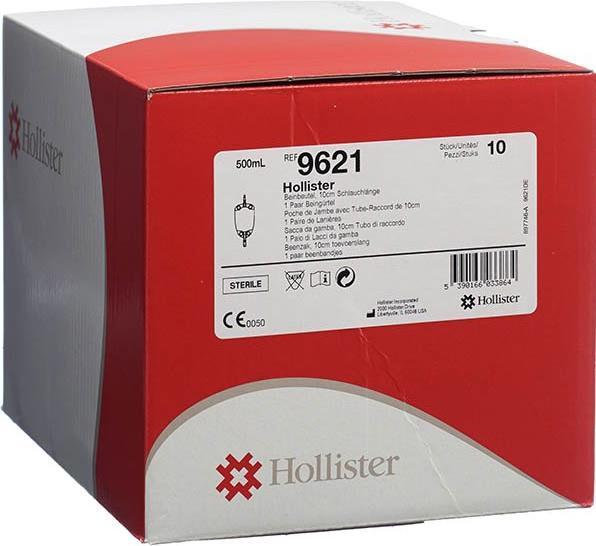 Produktbild Hollister Incorporated Urin-Beinbeutel (500 ml) Ableitungsschlauch 10 cm steril, 10 Stück