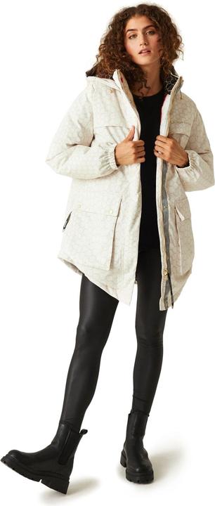 Actual product image Regatta Womens/Ladies Christian Lacroix Cailar Pearl Longline Waterproof Jacket (36 D)