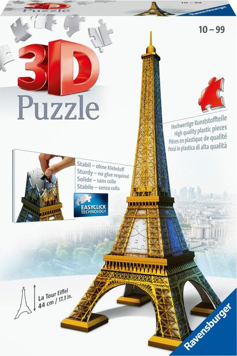 Actual product image Ravensburger Eiffel Tower, Paris (216 pieces)