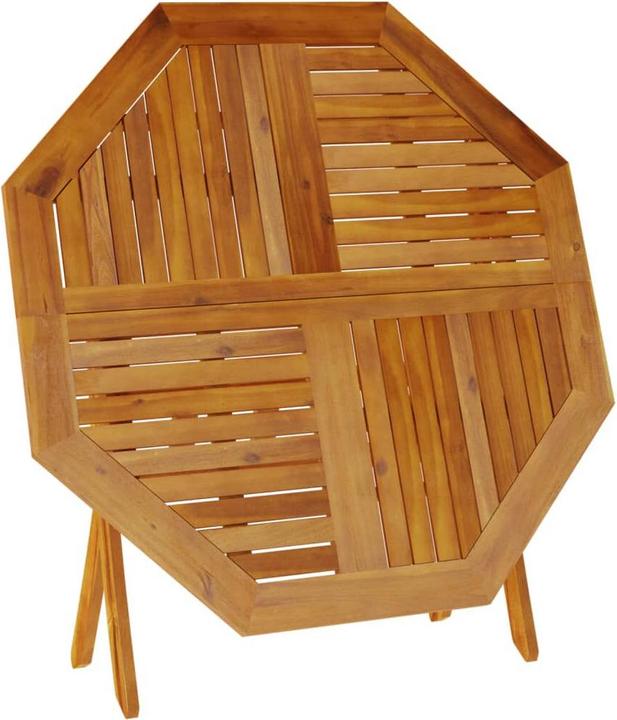 Image du produit VidaXL Gartentisch Klappbar Ø110 x 75 cm Akazie (110 cm)