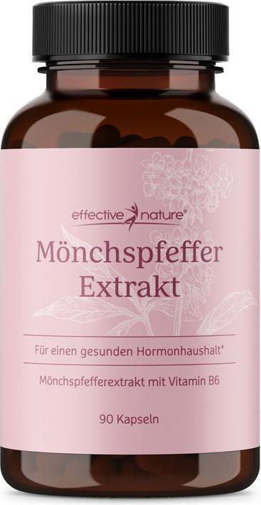Immagine prodotto Effective Nature Mönchspfefferextrakt (90 Pezzo/i, Pillole, 90 g)