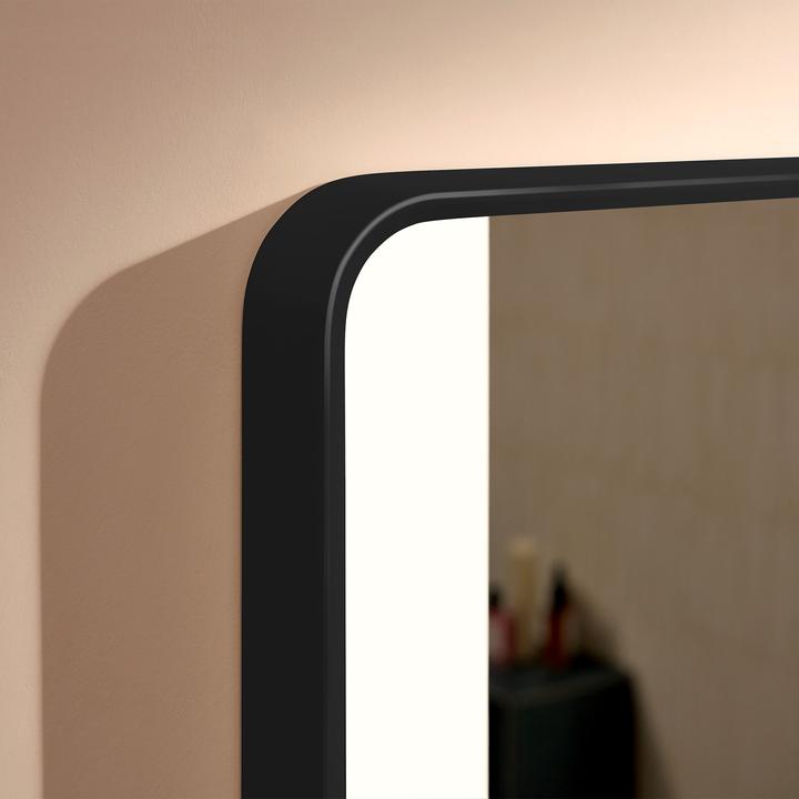 Produktbild hansgrohe Xarita Lite Q Spiegel, vertikale LED-Belechtung, 500x30x700mm, IR Sensor