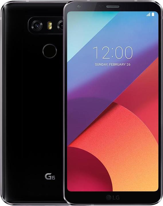 Produktbild LG G6 (32 GB, Astro Black, 5.70", Single SIM, 13 Mpx, 4G)