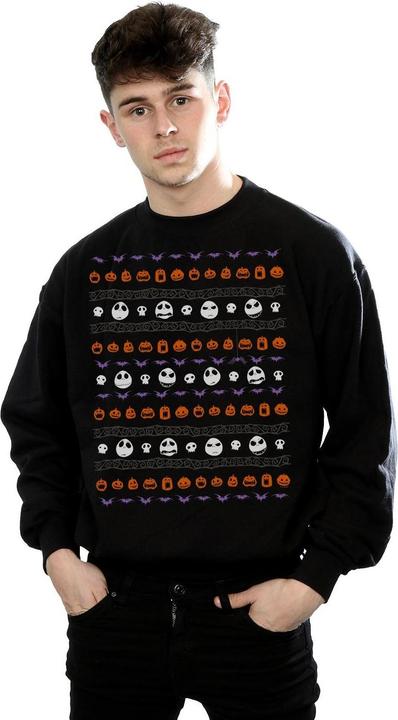Produktbild Disney Nightmare Before Christmas Halloween Icons Sweatshirt (XL)