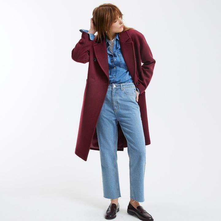 Productafbeelding La Redoute Collections Handtekening BARNABE jas van wolmix (40)