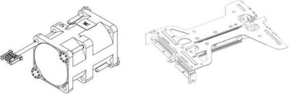 Produktbild Dell Riser Config 2 Butterfly Gen4 x8/x8 PowerEdge R360 CK