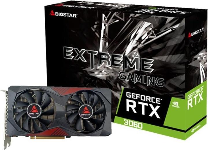 Biostar Karta graficzna RTX 3060 12GB (12 GB)