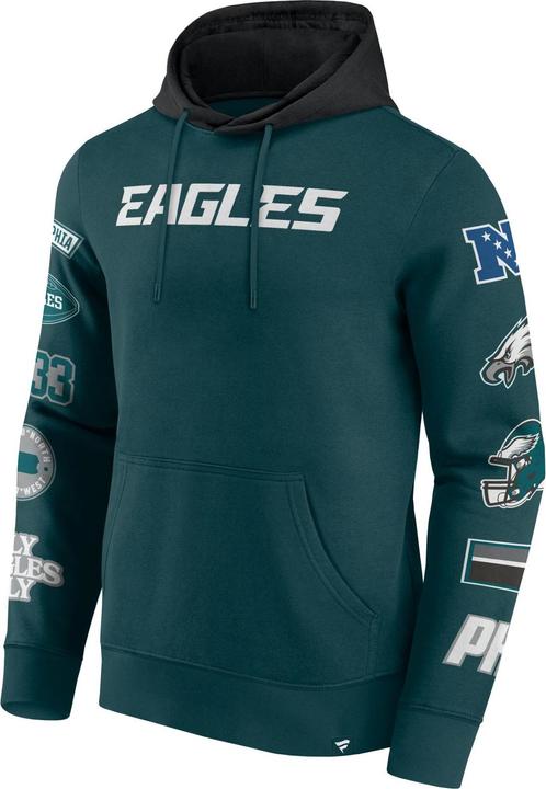 Fanatics Philadelphia Eagles NFL Sleeve Prints Hoody - XL (XL)