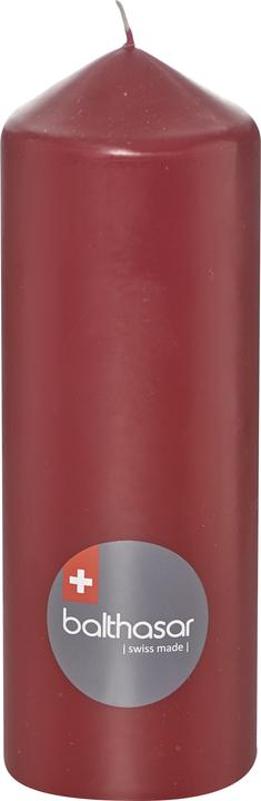 Image du produit Balthasar Bougie cylindrique rouge antique (1 pcs)