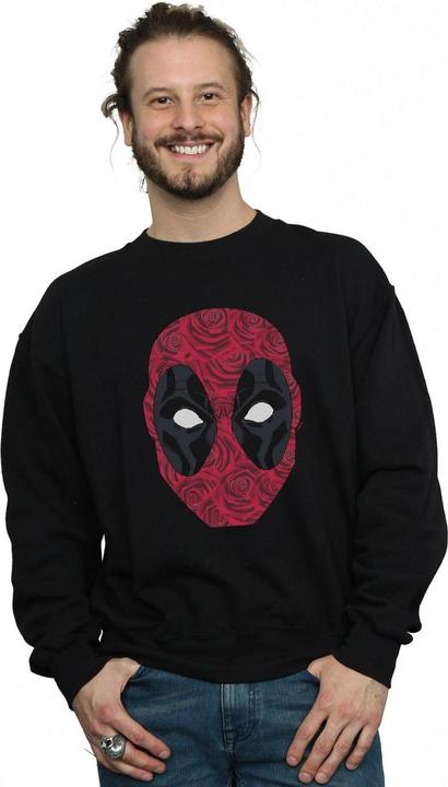 Image du produit - Sweat DEADPOOL HEAD OF ROSES - Homme (L)