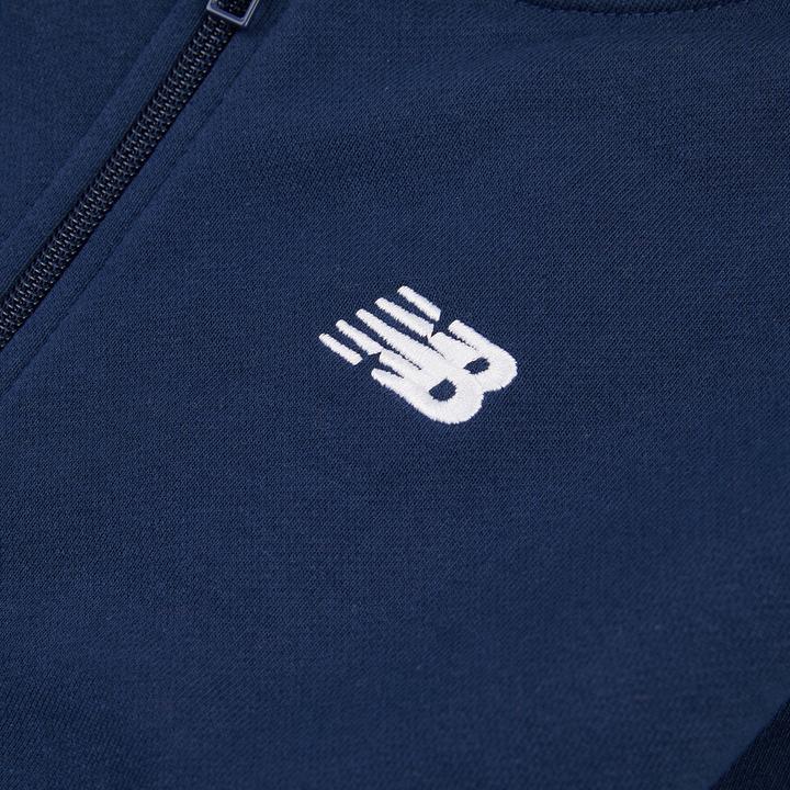 Produktbild New Balance B French Terry Small Logo FZ Hoodie (14, 15)