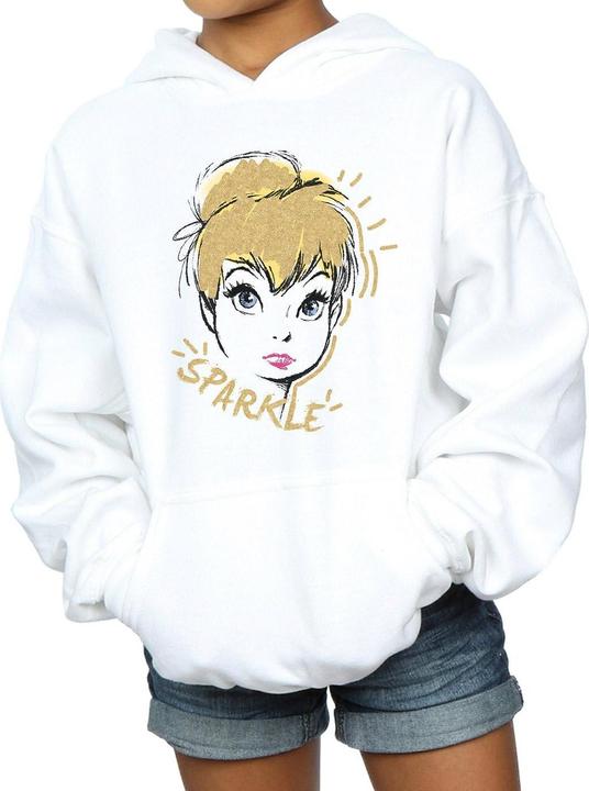 Actual product image Disney Girls Tinkerbell Sparkle Hoodie (152, 158)