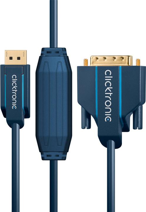 Produktbild clicktronic DisplayPort — DVI (2 m, DisplayPort, DVI)