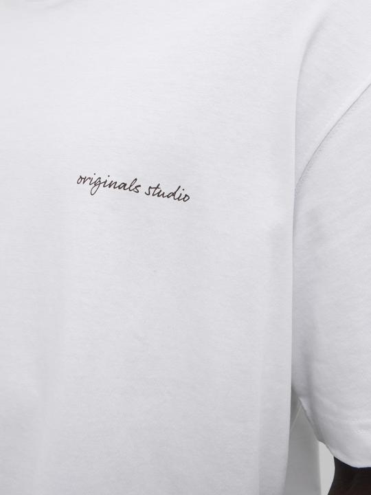 Actual product image Jack & Jones Rückenprint Rundhalsausschnitt T-shirt T-shirt (XL)