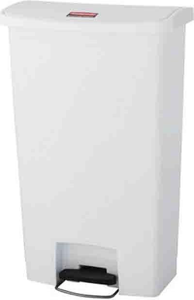 Image du produit Rubbermaid Collecteur de déchets à pédale mobile (90 l)