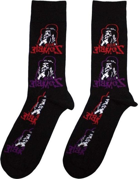 Immagine prodotto Rob Zombie Calzini Stampa ripetuta Adulto Unisex (40.5 - 45.5)