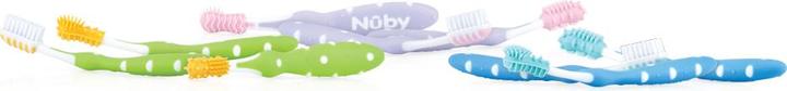 Produktbild Nuby Zahnputztrainer 3er Set (Weich, 3 x)