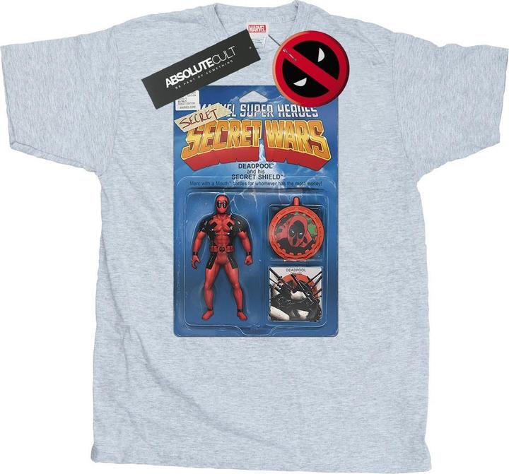 Immagine prodotto Deadpool Secret Wars Action Figure Maglietta Uomo (L)