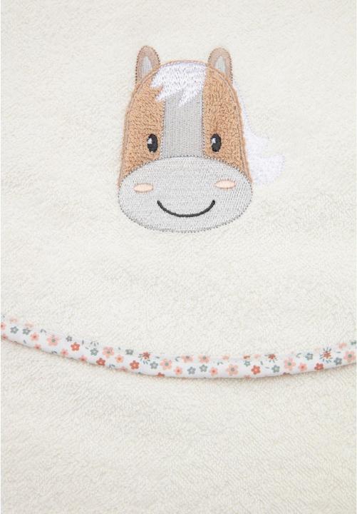 Actual product image Sterntaler Baby hooded towel Horse Sunny 100 x 100 cm