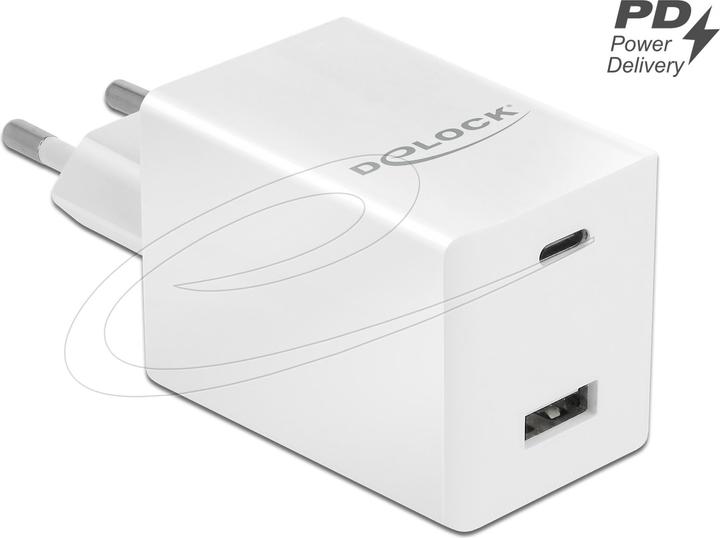 Delock Chargeur mural USB 41448 USB-C PD 3.0 USB-A, 45W (48 W)