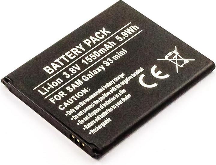 Actual product image AGI Battery compatible with Samsung Galaxy S3 Mini|GT-I8190