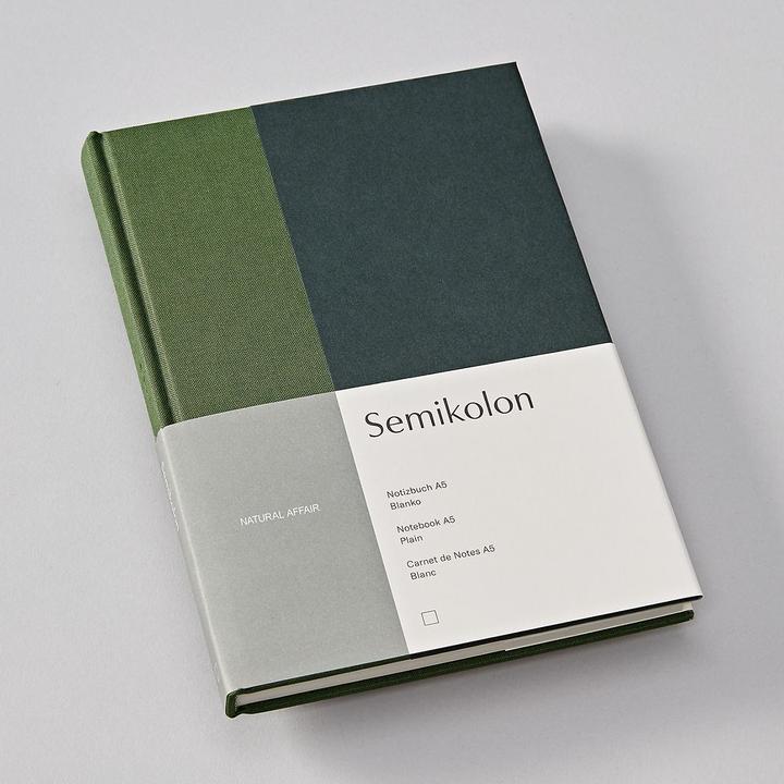 Image du produit Semikolon Carnet de notes (A5) NATURAL AFFAIR, Botanic, vierge (A5)