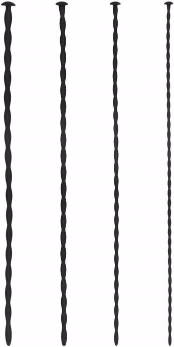 Immagine prodotto Ouch! Set di tappi a vite in silicone a spirale - Suono uretrale per principianti