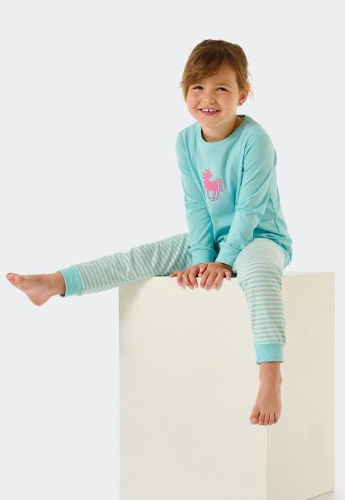 Actual product image Schiesser Pyjamas "Nightwear" turquoise (140)