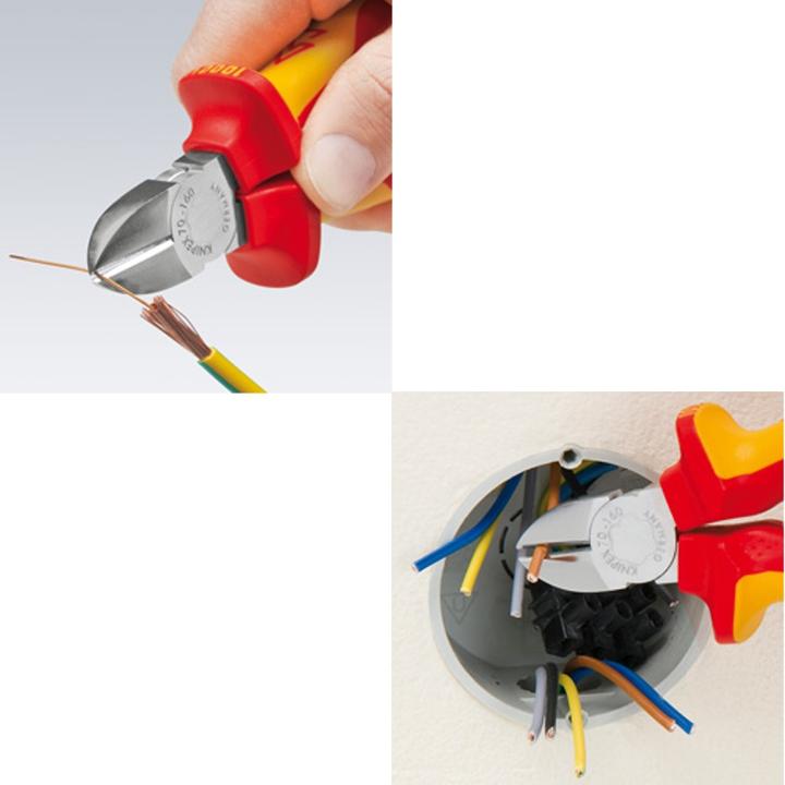 Actual product image Knipex Diagonal Cutter (180 mm)