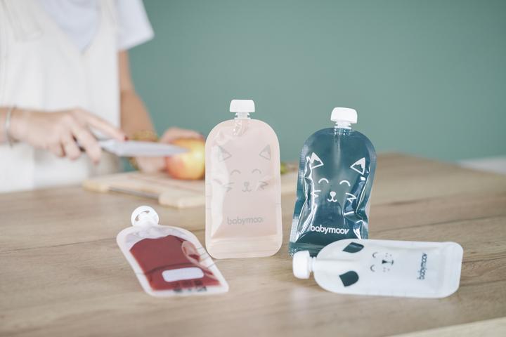 Actual product image Babymoov ISY squeeze bag