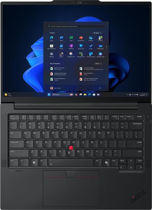 Image du produit Lenovo ThinkPad E14 G7 14" Ultra7 255H 32/1TB 2.8K W11P (14", Intel Core Ultra 7 255H, 32 Go, 1000 Go, DE)