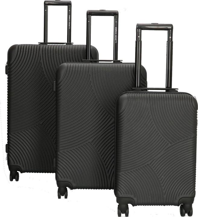 Enrico Benetti Louisville 3er Trolley Set (104 l, Handgepäck (bis 50l), M (50 - 90l), L (90 - 115l))