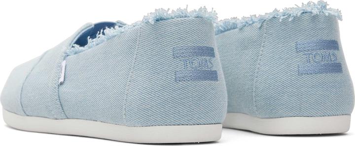 Produktbild Toms damen espadrilles aus devalé-jeans mit fransen alpargata (35.5)