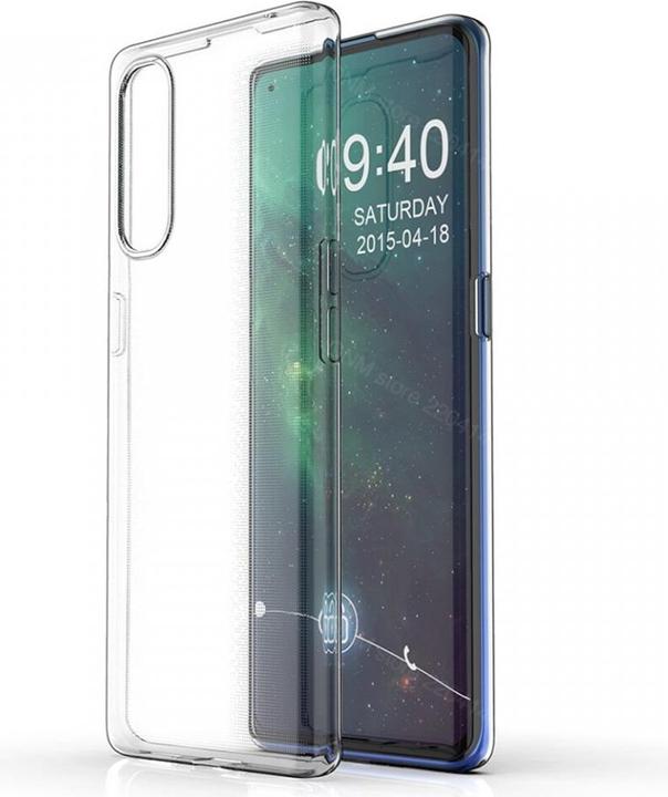 Actual product image Screenguard Oppo Find X2 Neo Flexible TPU Clear Case (Oppo Find X2 Neo)
